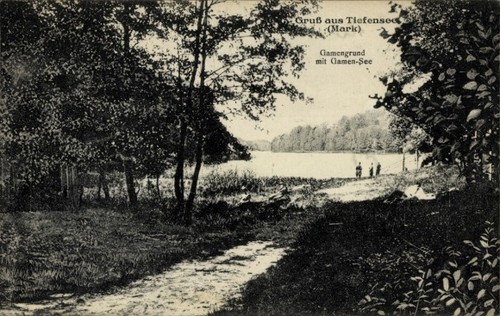 Tiefensee werneuchen der - ak,