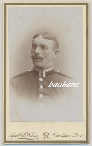 Foto cdv soldat münchen - cdv, soldat-