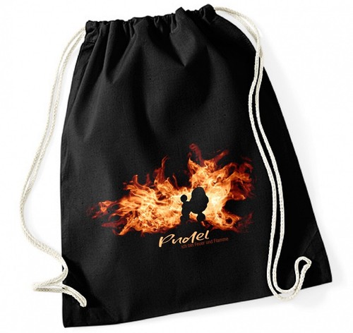 Turnbeutel pudel feuer und - turnbeutel,