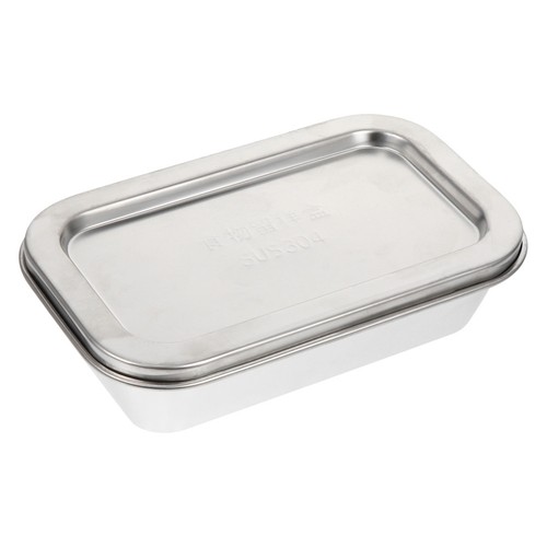 Butterdose aus edelstahl - butterdose,