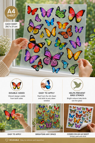 Schmetterling fenster - schmetterling,