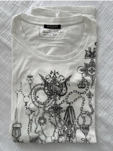 Balmain herren shirt weiß - herren,