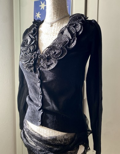 Schwarze vintage romantische - schwarze,