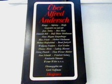 Über Alfred Andersch. detebe (Nr 20819) Hottinger, Mary: