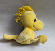 Snoopy Woodstock Vogel Peanuts Plüsch Stofftier  15cm Gelb
