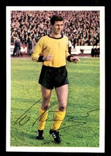 Willi Neuberger Borussia Dortmund 1967-68 Bergmann Sammelbild Orig Sig+ A 101225