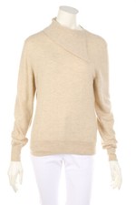 RENA LANGE Pullover 100% Kaschmir Rollkragen M beige