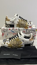 ? DOLCE & GABBANA Sneaker Schuhe ? "AMORE EST VITAE" ? Gr.42 NP: 845€ ?