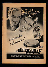 3w4533/ Alte Reklame von 1954