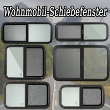 Wohnmobil Caravan Seiten Fenster Schiebefenster Wohnwagenfenster Insektenschutz