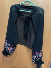 Bolero Damen Schwarz