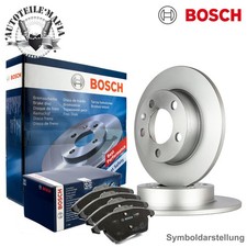 BOSCH Bremsenset für Audi A6