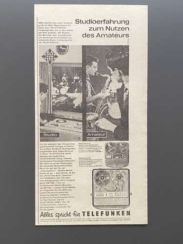Telefunken magnetophon - telefunken,