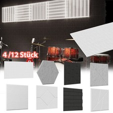 4/12 Pcs Akustikpaneele