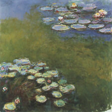Seerosen Claude Monet Wasser Blumen Seetang Kunstdruck Plakat Poster 217