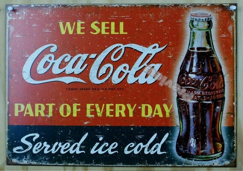 Wir verkaufen coca cola retro - verkaufen,