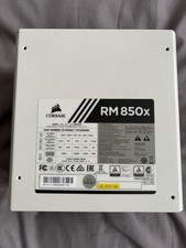 Corsair RM850x PC-Netzteil, Voll-Modulares Kabelmanagement, 850W weiß