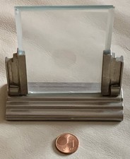Art Deco-Bilderrahmen, Metall/Glas , ca. 1920/1930 (?).
