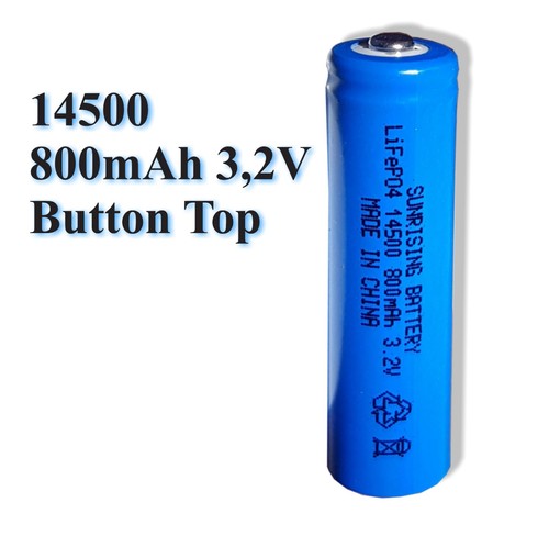 Ifr 14500 800 mah v - mah,
