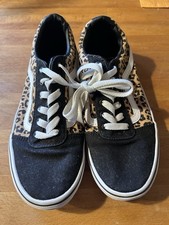 Größe UK 3 (GS) - VANS Old Skool ComfyCush Low Leopard