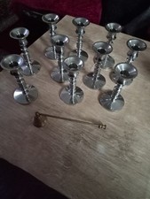 10 Kerzenständer + 1