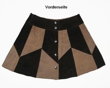 Kurzer velours lederrock - kurzer, /