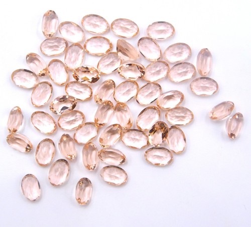 Lab created morganit oval - lab-created,