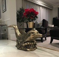 Großer Couchtisch Gold