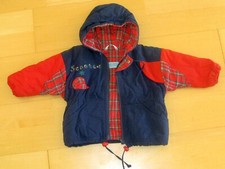 Hummelsheim Jacke Winterjacke dunkelblau Baumwollinnenfutter Gr. 86