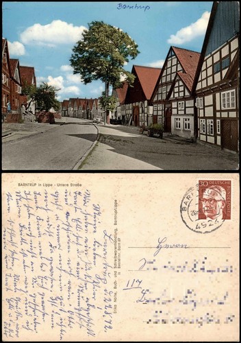 Ansichtskarte barntrup - barntrup, (lippe)