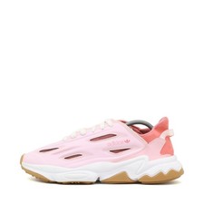 adidas Damen OZWEEGO Schuh Rosa Mesh/Wildleder Low-Top Leicht, Sneaker EU 41 1/3