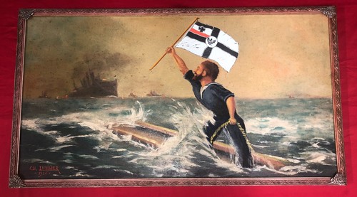 ölgemälde der letzte mann - Ölgemälde,