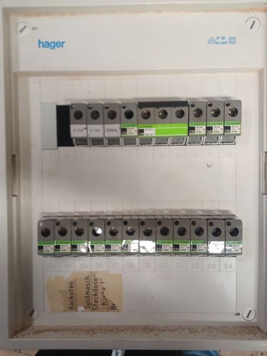 Kleinverteiler hager mit - ap,