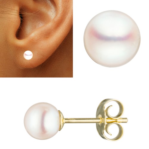 Ohrstecker 585 echt - , gold