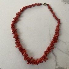 antik korallenkette.alte echte