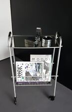 Beistellwagen VINTAGE Servier- Bar- Teewagen Zeitungsständer Mid Century 50er