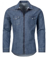 Rock Creek Herren Jeanshemd