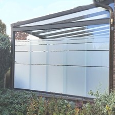 Fensterfolie selbstklebend Milchglasfolie blickdichte PREMIUM Sichtschutzfolie