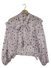 RESERVED Transparenz-Bluse