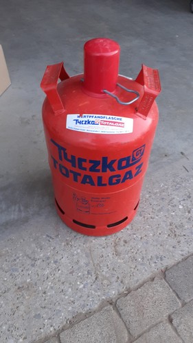Gasflasche 11kg leer rot - 11kg,
