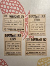 Panini Sticker Bundesliga Verschiedene Jahrgänge