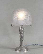 French art deco lamp by LUIZ 