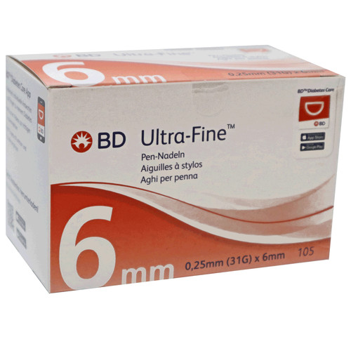 Ultra fine pen - bd, pen-nadeln