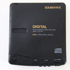 Tragbarer CD Player Soundwave CDP 400 Gebraucht Funktionsfähig Schwarz