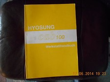 Reparaturanleitung Werkstatthandbuch  Hyosung cab 100