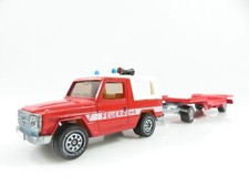 Siku Mercedes Benz 280 GE Feuerwehr mit Anhänger #5750 
