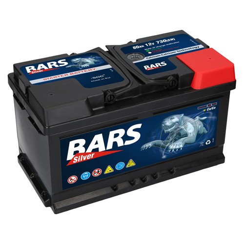Autobatterie bars 12v 80ah - bars,