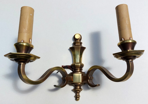 Wandleuchte messing bronze - messing,