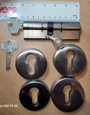 40/45 (95) mm DOM Profilzylinder mit 2 Schlüssel Schließzylinder Zylinderschloss