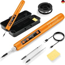 Lötkolben Set, 2-in-1 Akku